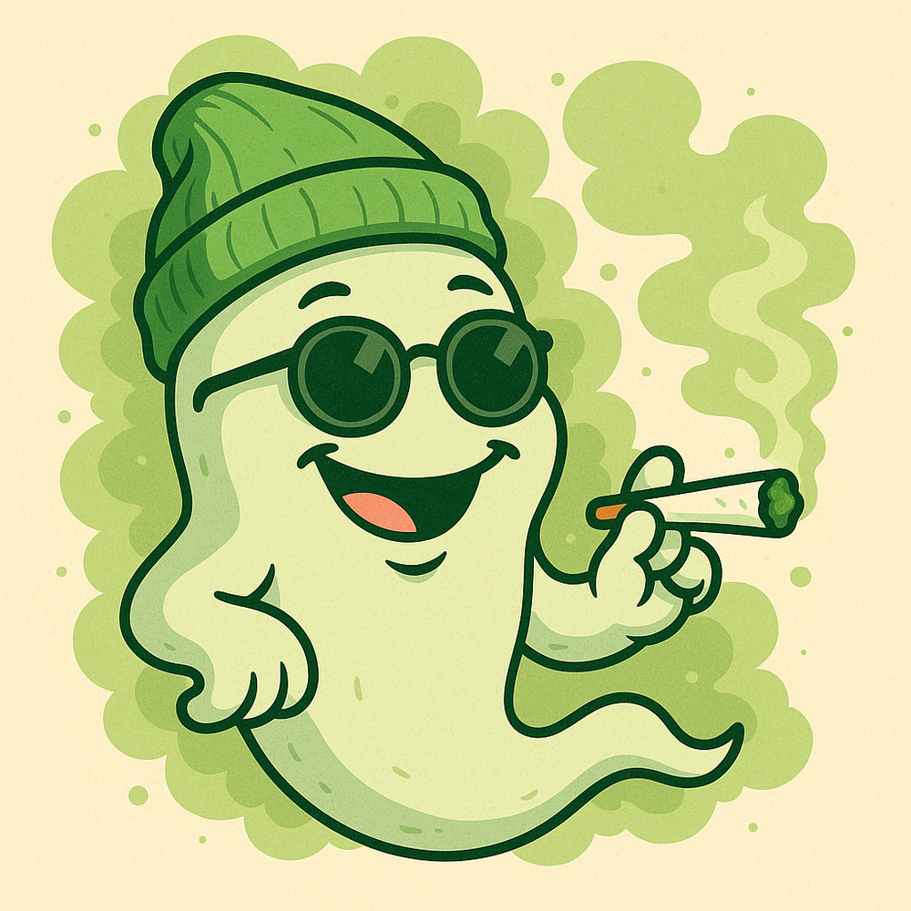Out of the Weeds Ganga Ghost Logo