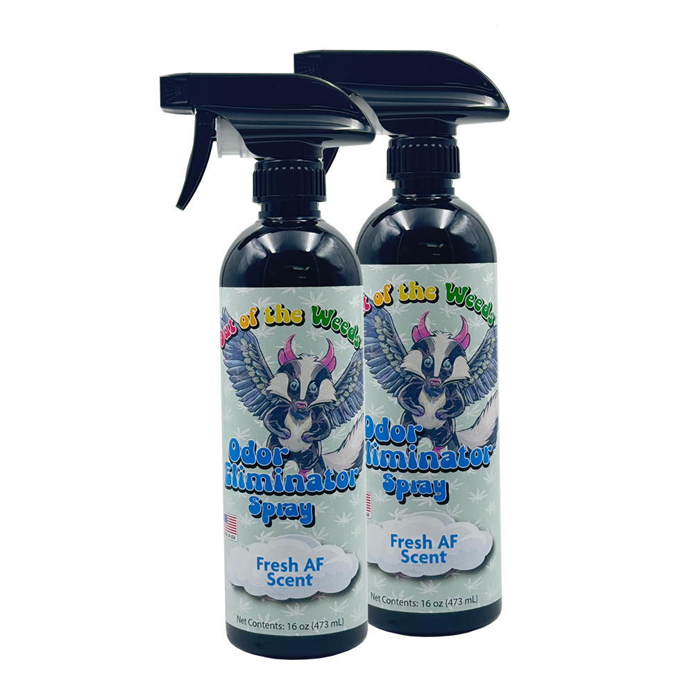 Out of the Weeds 16 oz Odor Eliminator Spray Fresh AF Scent 2 pk