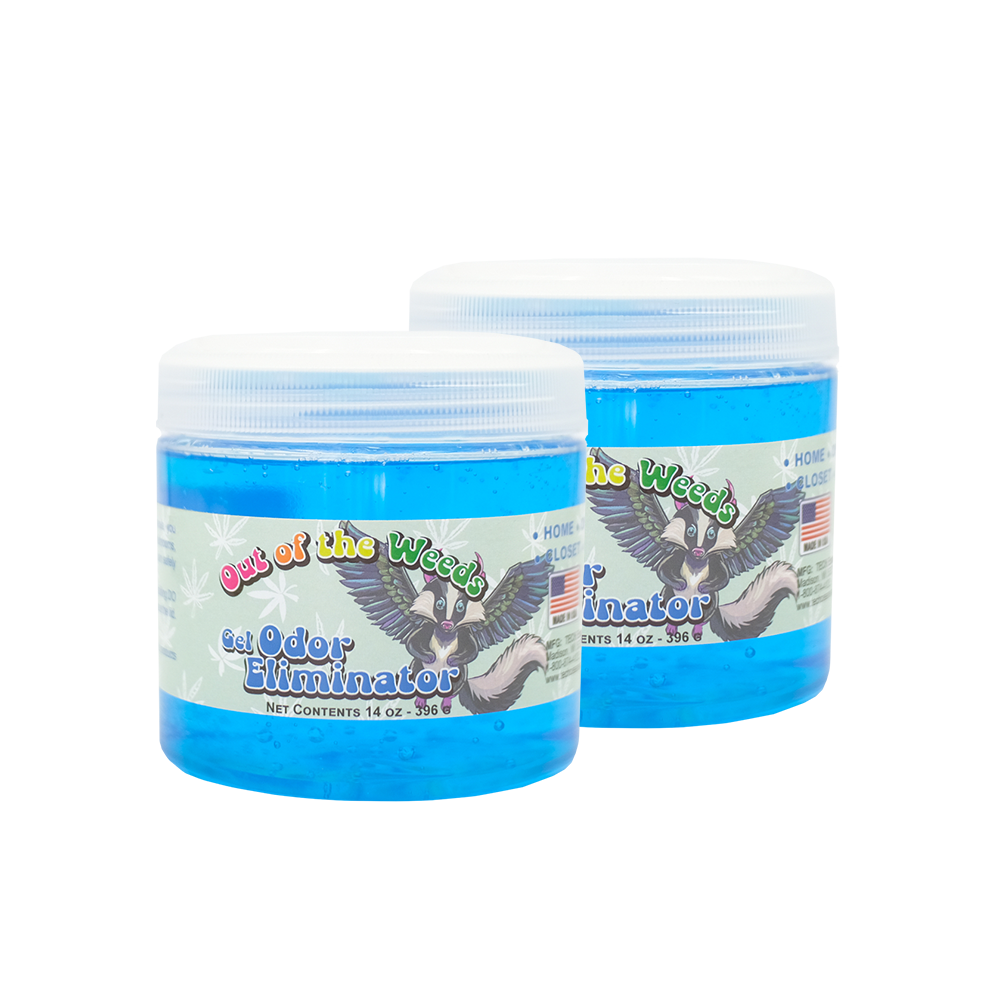 Out of the Weeds Gel Odor Eliminator Fresh AF Scent 2 pk
