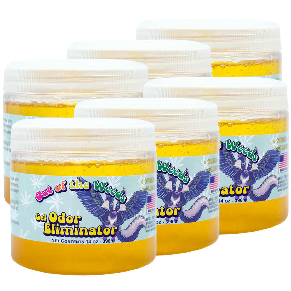 Out of the Weeds Gel Odor Eliminator Baked Goods Scent 6 pk