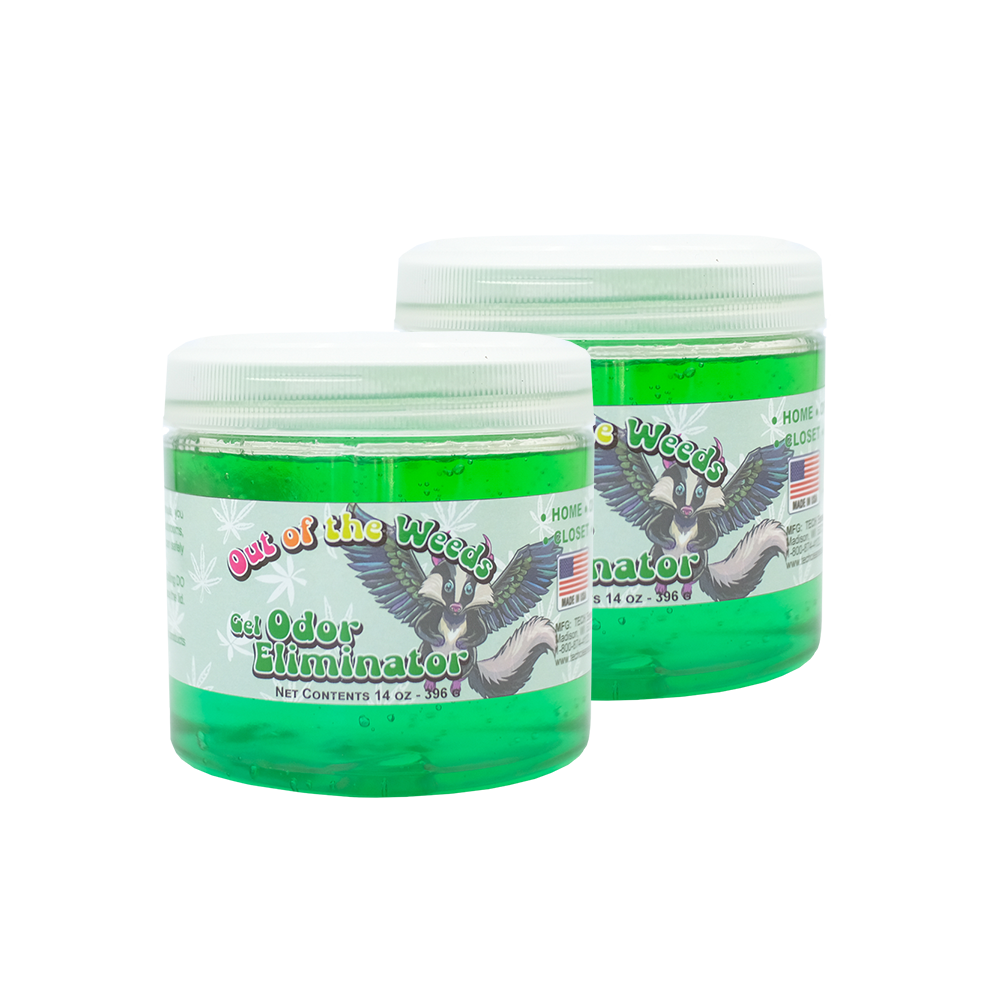 Out of the Weeds Gel Odor Eliminator Cool & Calm Scent 2 pk