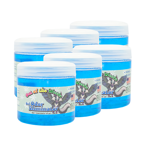 Out of the Weeds Gel Odor Eliminator Fresh AF Scent 6 pk
