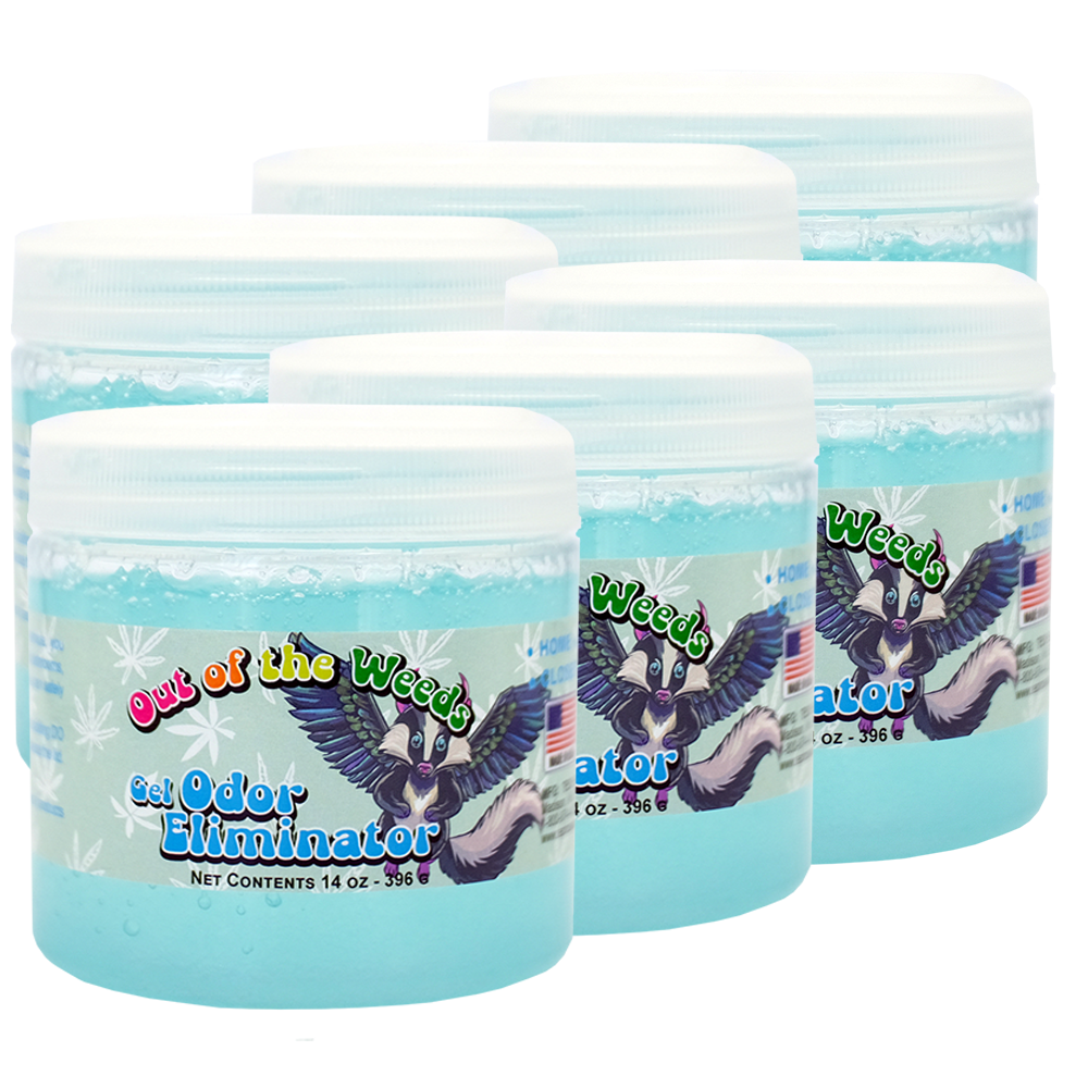 Out of the Weeds Gel Odor Eliminator High Tide Scent 6 pk
