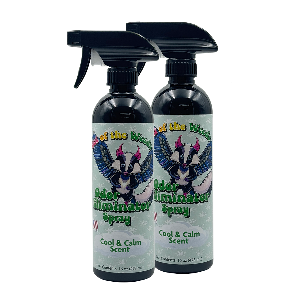 Out of the Weeds 16 oz Odor Eliminator Spray Cool & Calm Scent 2 pk