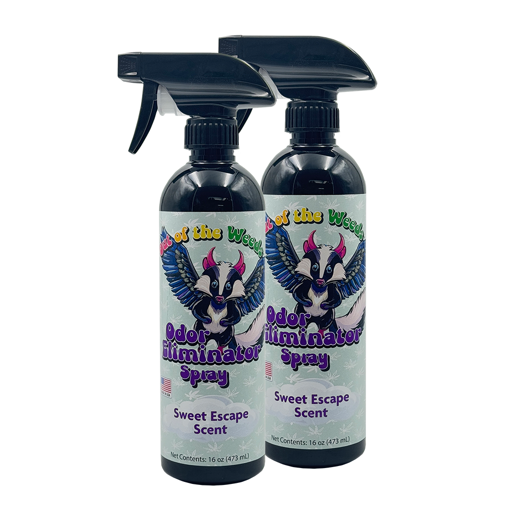 Out of the Weeds 16 oz Odor Eliminator Spray Sweet Escape Scent 2 pk