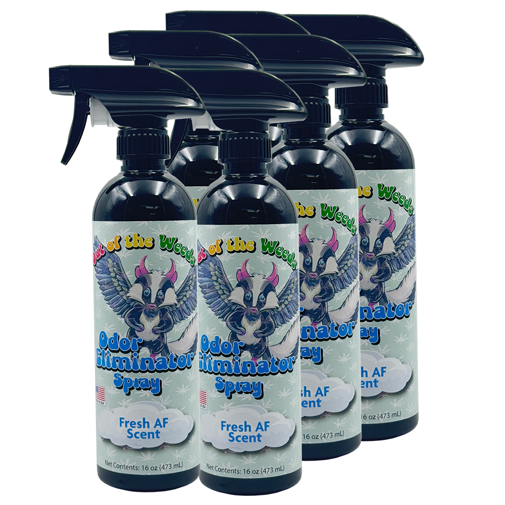 Out of the Weeds 16 oz Odor Eliminator Spray Fresh AF Scent 6 pk