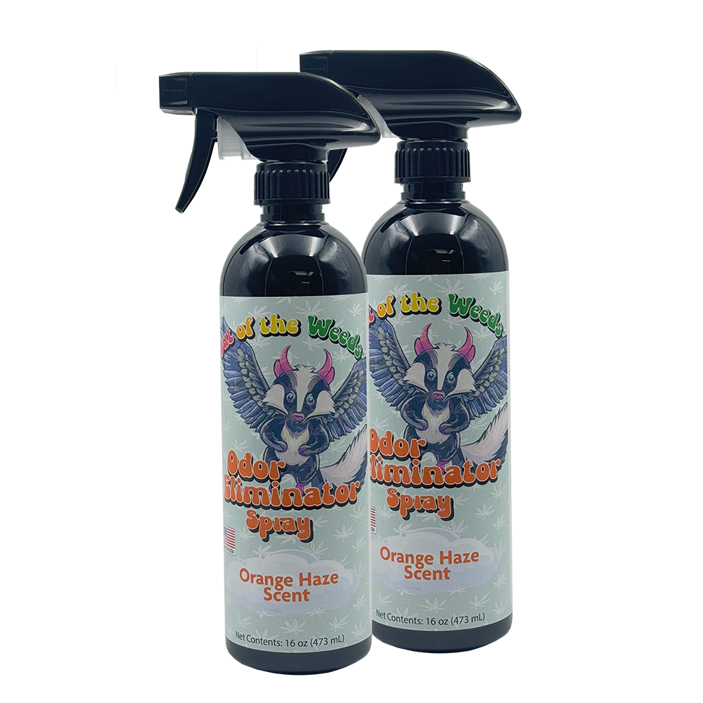 Out of the Weeds 16 oz Odor Eliminator Spray Orange Haze Scent 2 pk