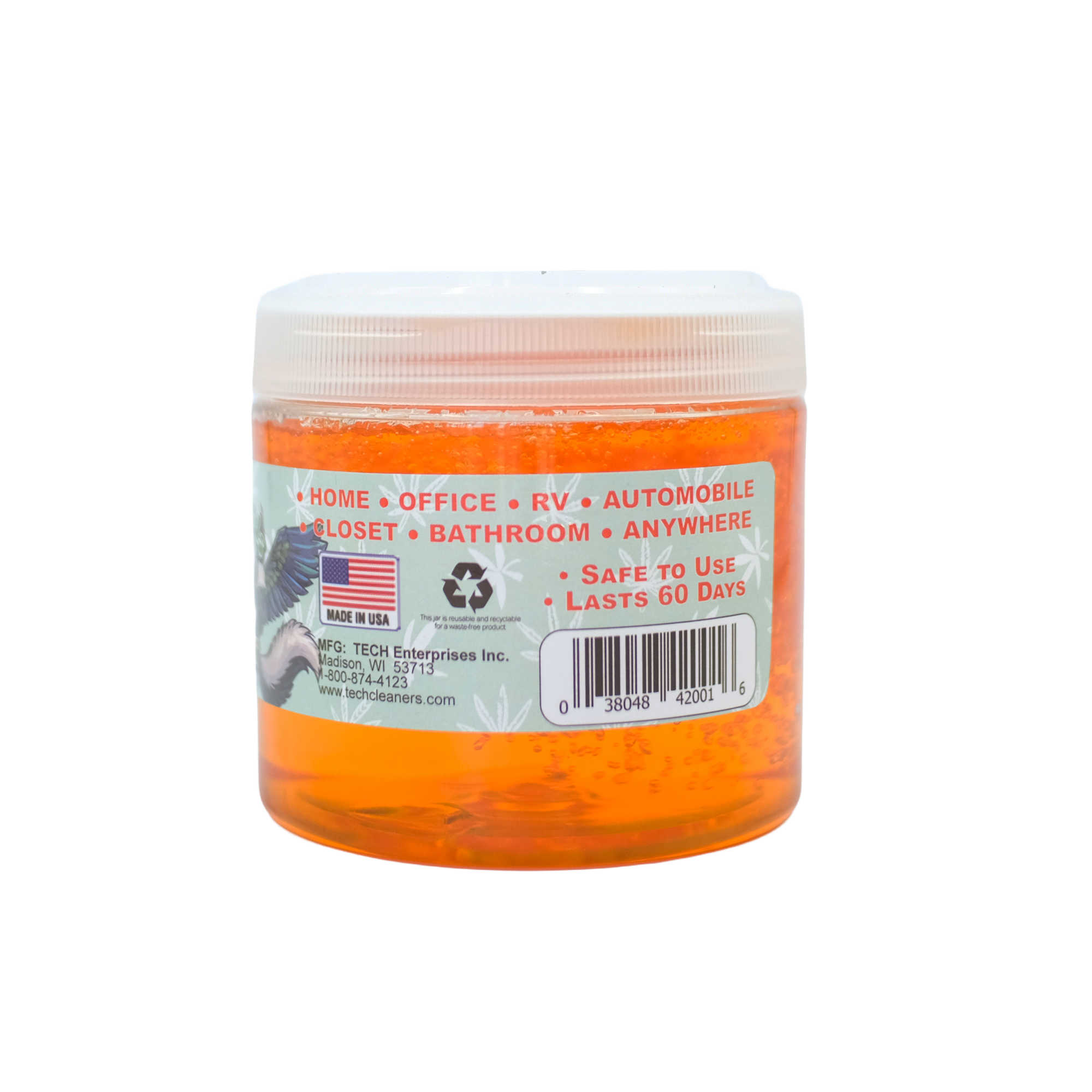 OOTW Odor Eliminating Gel Orange Haze Scent Back
