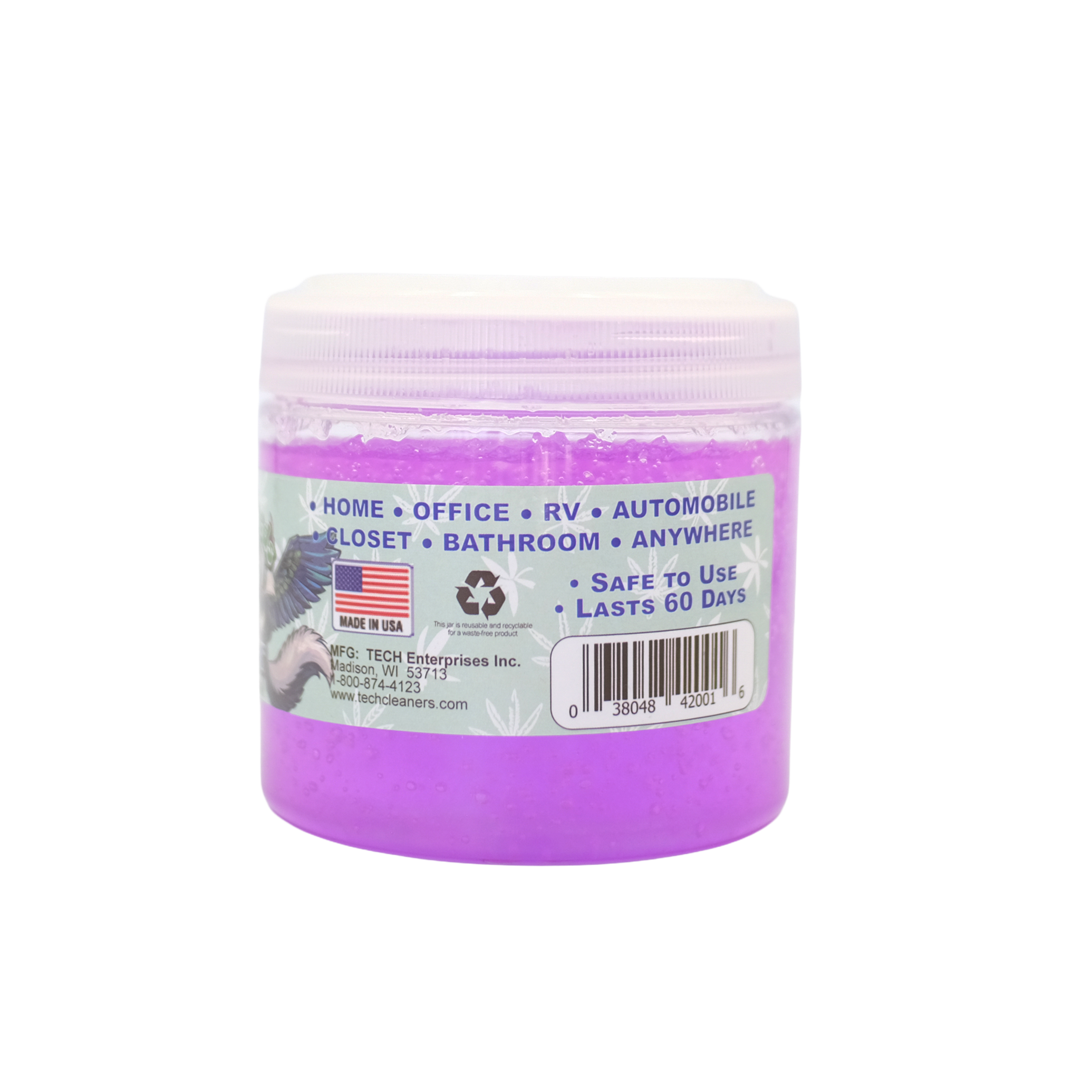 OOTW Odor Eliminating Gel Sweet Escape Scent Back